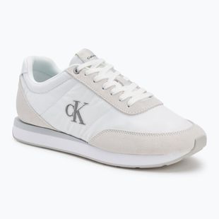 Pánske topánky Calvin Klein YM0YM01361 Retro Runner Ess Mix Mat triple bright white