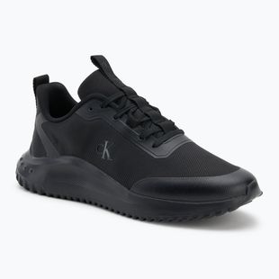 Pánske topánky Calvin Klein YM0YM01442 Eva Runner Lace Up Mat Mix 0GJ triple black