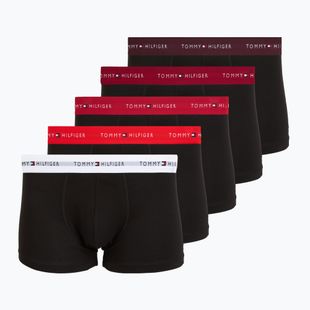 Pánske boxerky Tommy Hilfiger Trunk WB 5 pairs rs ju/fr rd/md mr/white/dp brg