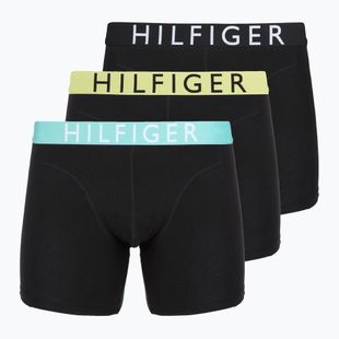 Boxerky Tommy Hilfiger Brief 3-pack citrónový krém/arktická aqua/čierna