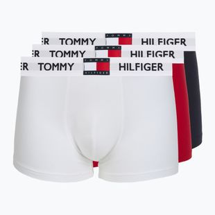 Pánske boxerky Tommy Hilfiger Trunk medium red/white/navy blue
