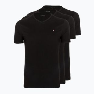 Pánske tričko Tommy Hilfiger Cotton V-Neck black/black/black