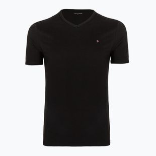 Pánske tričko Tommy Hilfiger Cotton V-Neck black/black/black