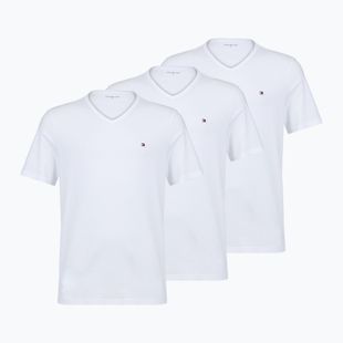 Pánske tričko Tommy Hilfiger Cotton V-Neck white/white/white