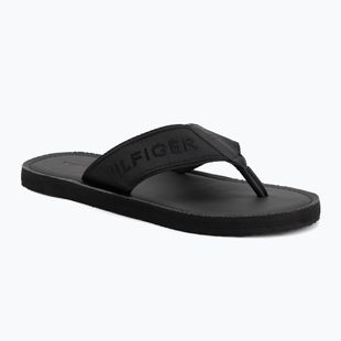 Pánske žabky Tommy Hilfiger Lbeach Sandal Leather black
