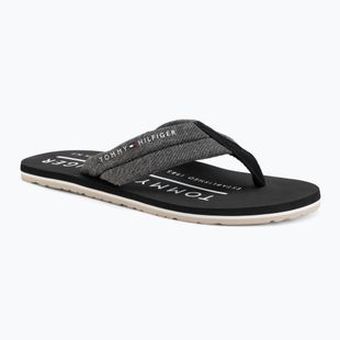 Pánske žabkyTommy Hilfiger Chambray Beach Sandal black