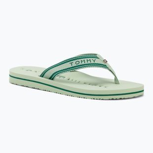 Dámske žabky Tommy Hilfiger Webbing Summer Sandal gentle jade