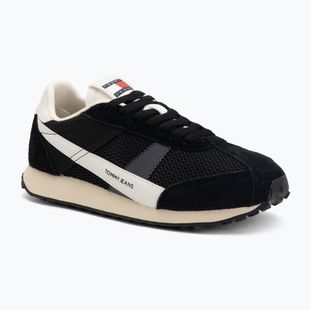 Dámske topánky Tommy Jeans Retro Runner Archive black/ivory