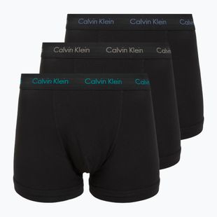 Pánske boxerky Calvin Klein 0000U2662G Trunk 3 páry black bodies and wbs with driftwood