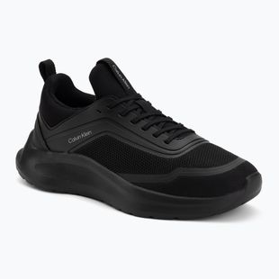 Pánske topánky Calvin Klein HM0HM02164 Light Eva Run Lace Sock triple black
