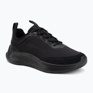 Pánske topánky Calvin Klein HM0HM02342 Light Eva Runn Essential Laceup Nylon Suede triple black