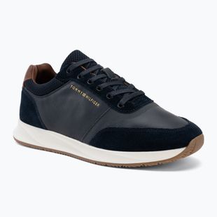 Pánske topánky Tommy Hilfiger Runner Suede Mix tracksuits desert sy