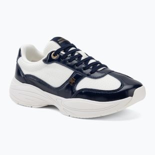 Dámske topánky Tommy Hilfiger ModernRunner Shiny Leather yale navy