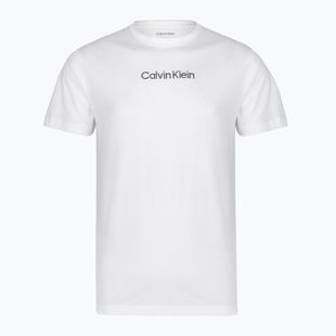 Pánske tričko Calvin Klein 000NM2748E Crew Neck classic white w/ blue nights