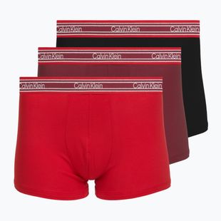 Pánske boxerky Calvin Klein LV00NB4615 Trunk black/established red/goji berry