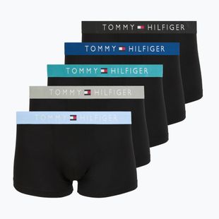Pánske boxerky Tommy Hilfiger Trunk black/ant silver/ves blue/opu bl/haz te