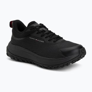Pánske topánky Tommy Hilfiger The Canyon X Knit triple black