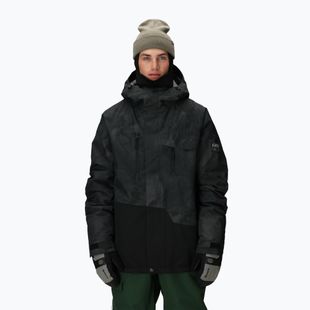 Pánska snowboardová bunda 686 Geo Insulated black hemisphere
