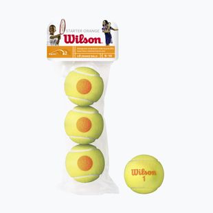 Wilson Starter Orange Tball detské tenisové loptičky 3 ks žlté WRT137300