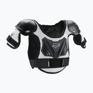 Fox Racing Peewee Titan Roost Deflector Jr black/silver detský tlmič na bicykel