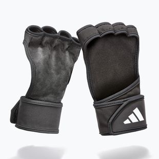 Tréningové rukavice adidas Open Back Training Gloves black