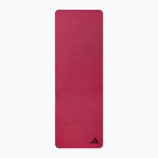 Fitness podložka adidas Yoga 4 mm collegiate burgundy