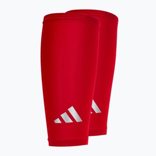 Kompresné holenné návleky adidas Climacool Compression Calf Sleeves true red