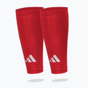 Kompresné holenné návleky adidas Climacool Compression Calf Sleeves true red