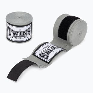 Boxerské bandáže Twins Special CH5 sivé