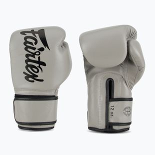 Boxerské rukavice Fairtex Microfiber grey