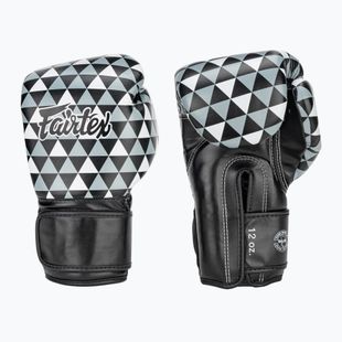 Boxerské rukavice Fairtex Microfiber Art Prism black