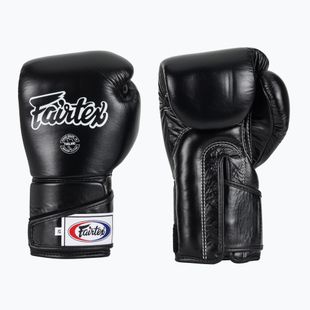 Štýlové boxerské rukavice Fairtex Angular Sparring - s uzamknutým palcom čierne