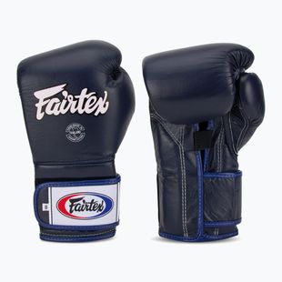 Boxerské rukavice Fairtex Heavy Hitter's Mexican Style blue
