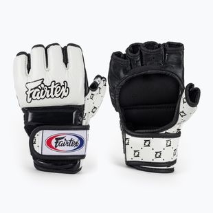 Fairtex Super Sparring grapplingové rukavice biele/čierne