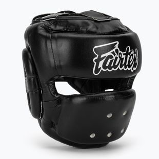 Boxerská prilba Fairtex Full Face Protector black