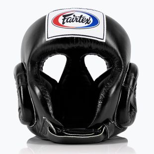 Boxerská prilba Fairtex Muay Thai Competition black