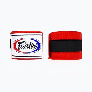 Boxerské bandáže  Fairtex Handwraps 455 cm red
