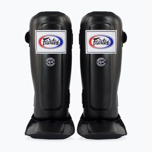 Fairtex In-Step dvojité polstrované chrániče holennej kosti čierne