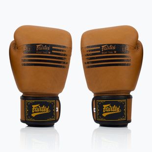 Boxerské rukavice Fairtex Legacy Genuine brown