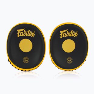 Fairtex Speed & Accuracy Focus Mitts čierne/zlaté tréningové labky