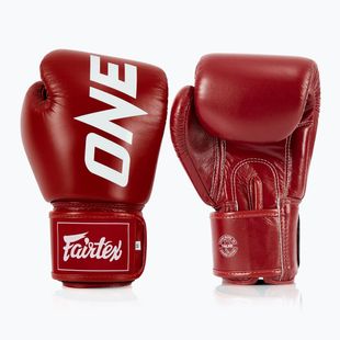 Boxerské rukavice Fairtex ONE X Fairtex Boxerské red