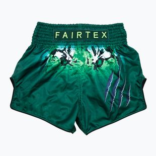 Fairtex Muay Thai tréningové šortky BS1913 'Tonna' green