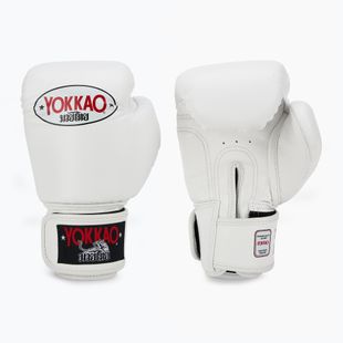 Pánske boxerské rukavice YOKKAO Matrix white