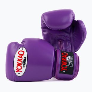 Pánské boxerské rukavice YOKKAO Matrix flash purple