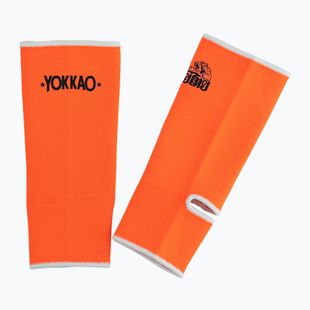 Pánske chrániče členkov  YOKKAO Muay Thai neon orange