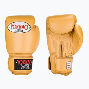 Pánske boxerské rukavice YOKKAO Matrix mango