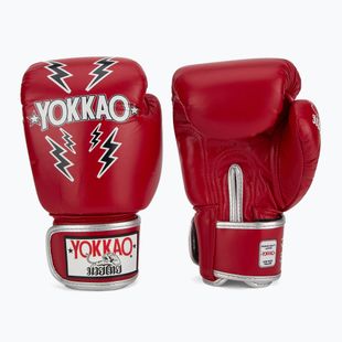 Pánske boxerské rukavice YOKKAO Stadium red