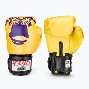 Pánske boxerské rukavice YOKKAO Primate yellow