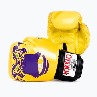 Pánske boxerské rukavice YOKKAO Primate yellow