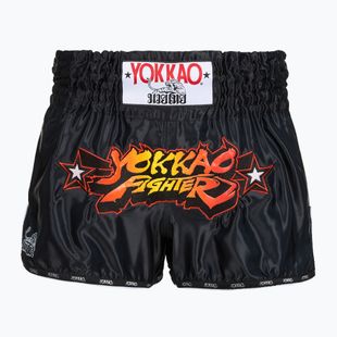 Pánske tréninkové šortky YOKKAO Fighter KO Muay Thai black